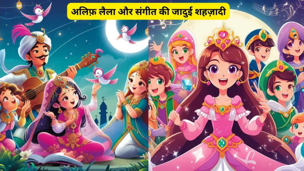 Alif Laila Stories, अलिफ़ लैला और संगीत की जादुई शहज़ादी